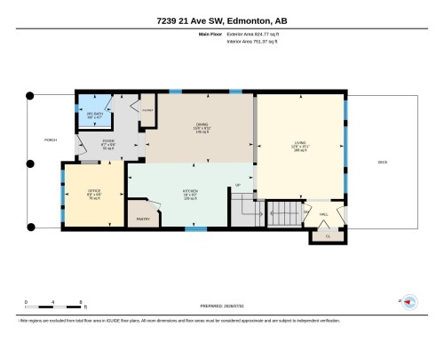 Floor plan - 7239 21 Avenue Sw, Edmonton, AB - Other