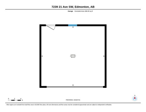 Floor plan - 7239 21 Avenue Sw, Edmonton, AB - Other