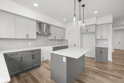 17623 7 Street Ne, Edmonton, AB - Indoor Photo Showing Kitchen