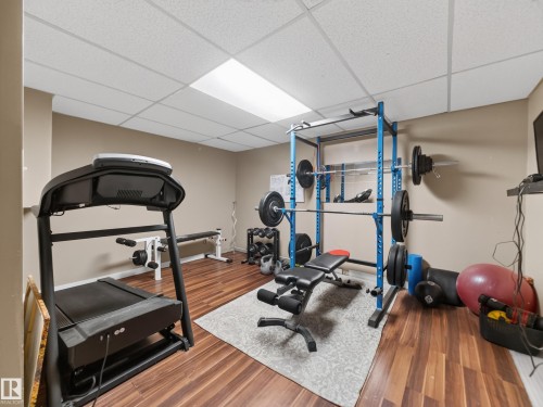 3503 42A Avenue Nw, Edmonton, AB - Indoor Photo Showing Gym Room
