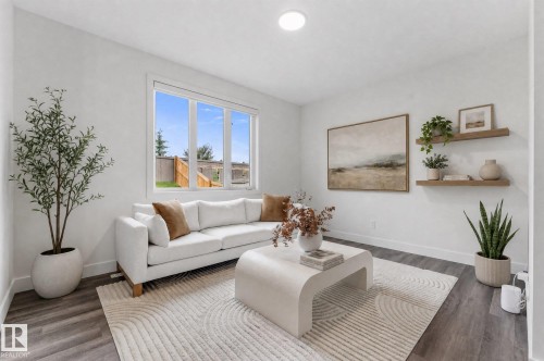 72 Spruce Gardens Crescent, Spruce Grove, AB - Indoor Photo Showing Living Room