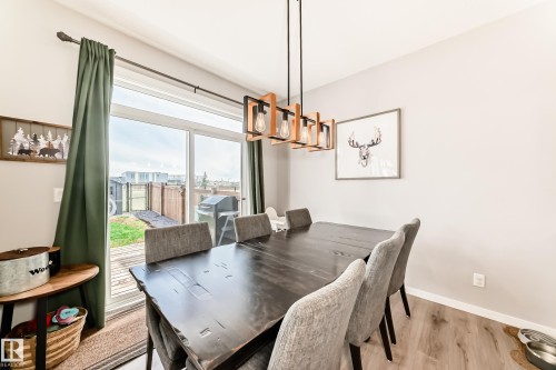 17207 64 Street Nw, Edmonton, AB - Indoor Photo Showing Dining Room