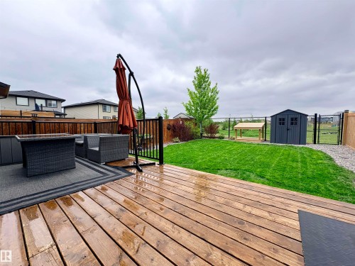 17207 64 Street Nw, Edmonton, AB - Outdoor With Deck Patio Veranda With Exterior