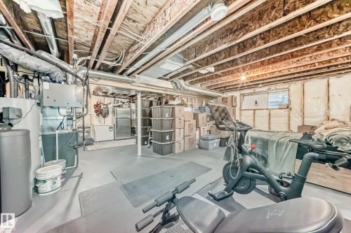 17207 64 Street Nw, Edmonton, AB - Indoor Photo Showing Basement