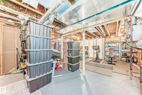 17207 64 Street Nw, Edmonton, AB - Indoor Photo Showing Basement