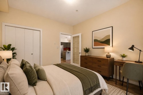 #303 10611 117 St Nw, Edmonton, AB - Indoor Photo Showing Bedroom