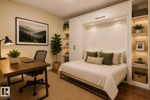 #303 10611 117 St Nw, Edmonton, AB - Indoor Photo Showing Bedroom