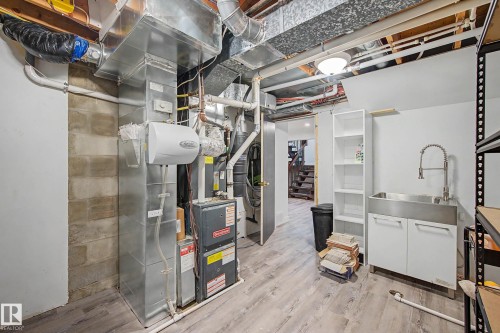 162 Mission Avenue, St. Albert, AB - Indoor Photo Showing Basement