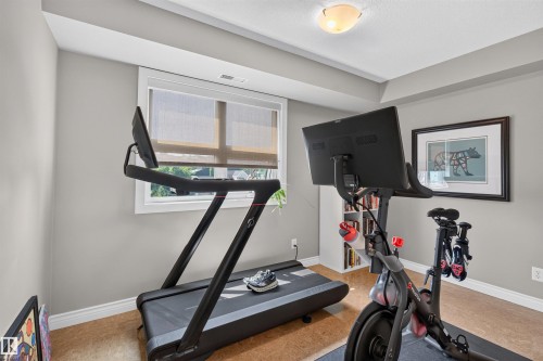#301 9603 98 Av Nw, Edmonton, AB - Indoor Photo Showing Gym Room