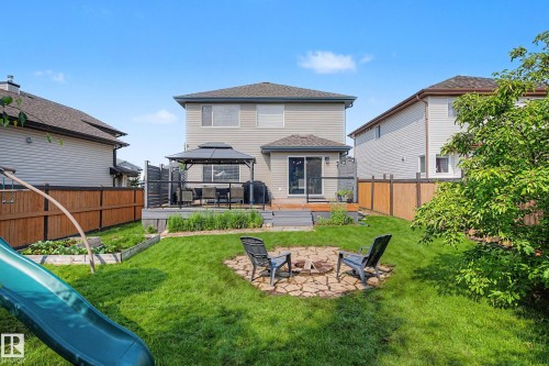 Back house - 21 Nash Close, St. Albert, AB - Outdoor With Deck Patio Veranda
