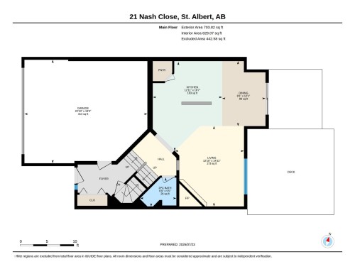 Floor plan - 21 Nash Close, St. Albert, AB - Other