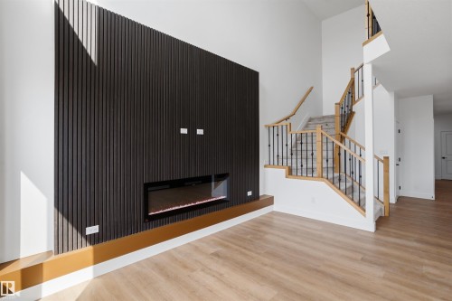 723 158 Avenue Ne, Edmonton, AB - Indoor With Fireplace