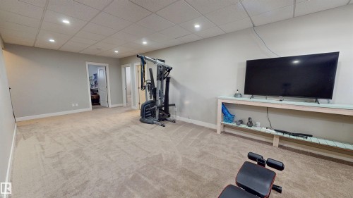 3809 52 Av, Drayton Valley, AB - Indoor Photo Showing Gym Room