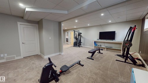3809 52 Av, Drayton Valley, AB - Indoor Photo Showing Gym Room
