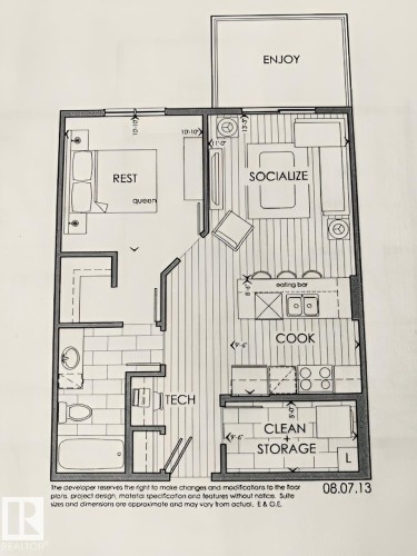 Floor plan - #238 1008 Rosenthal Bv Nw, Edmonton, AB - Other