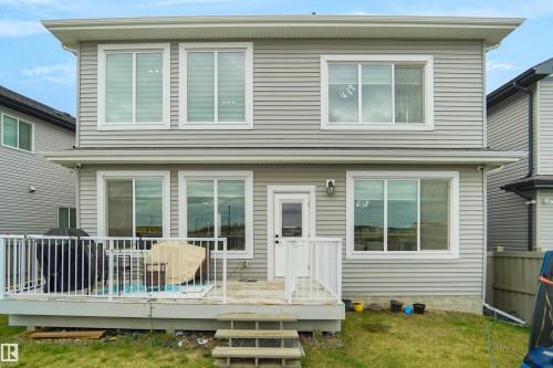 4709 Charles Bay Sw, Edmonton, AB - Outdoor With Deck Patio Veranda