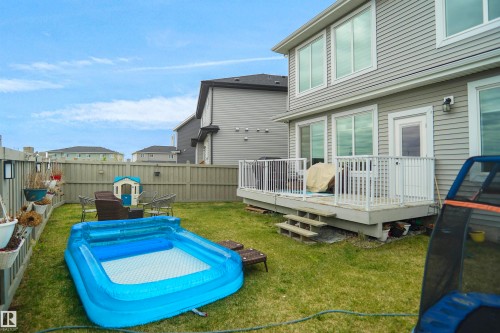 4709 Charles Bay Sw, Edmonton, AB - Outdoor With Deck Patio Veranda With Backyard