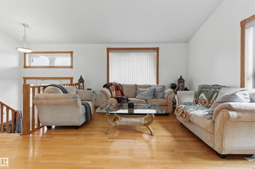 9716 160 Street Nw, Edmonton, AB - Indoor Photo Showing Living Room