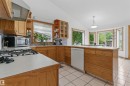 9716 160 Street Nw, Edmonton, AB  - Indoor Photo Showing Kitchen With Double Sink 