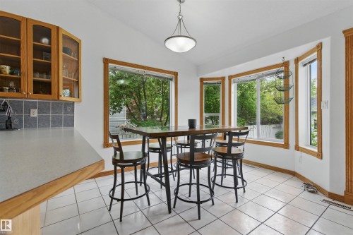 9716 160 Street Nw, Edmonton, AB - Indoor Photo Showing Dining Room