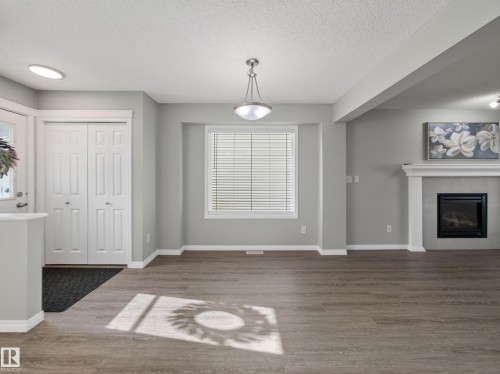 7835 Schmid Place Nw, Edmonton, AB - Indoor With Fireplace