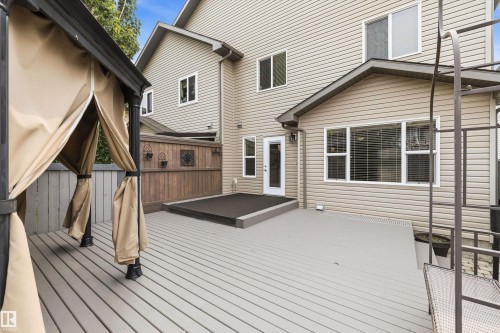 17332 6 Avenue Sw, Edmonton, AB - Outdoor With Deck Patio Veranda With Exterior