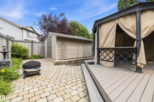 17332 6 Avenue Sw, Edmonton, AB - Outdoor With Deck Patio Veranda With Exterior