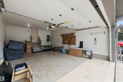 17332 6 Avenue Sw, Edmonton, AB - Indoor Photo Showing Garage
