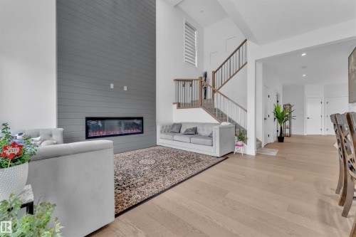 5208 23A Avenue Sw, Edmonton, AB - Indoor With Fireplace