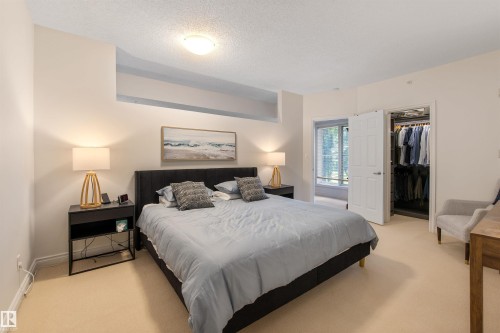 #105 10108 125 St Nw, Edmonton, AB - Indoor Photo Showing Bedroom