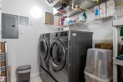 #105 10108 125 St Nw, Edmonton, AB - Indoor Photo Showing Laundry Room