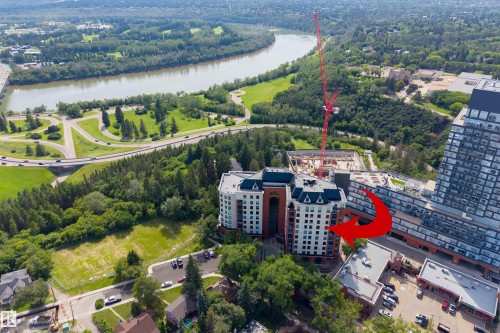 #105 10108 125 St Nw, Edmonton, AB - Outdoor With Body Of Water With View
