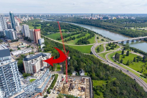 #105 10108 125 St Nw, Edmonton, AB - Outdoor With Body Of Water With View