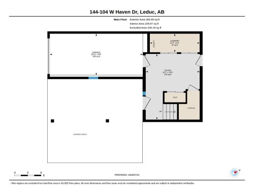 Floor plan - #144 104 West Haven Dr, Leduc, AB - Other