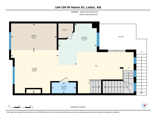 Floor plan - #144 104 West Haven Dr, Leduc, AB - Other