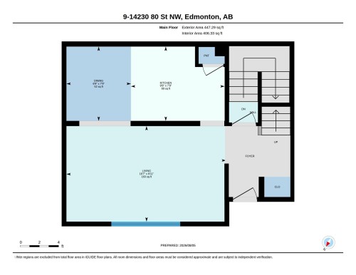 Floor plan - #9 14230 80 St Nw, Edmonton, AB - Other