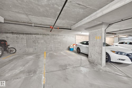 #222 5810 Mullen Pl Nw, Edmonton, AB - Indoor Photo Showing Garage