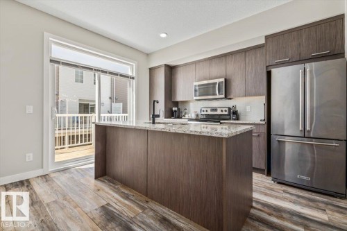 #4 1636 Kerr Rd Nw, Edmonton, AB - Indoor Photo Showing Kitchen With Stainless Steel Kitchen