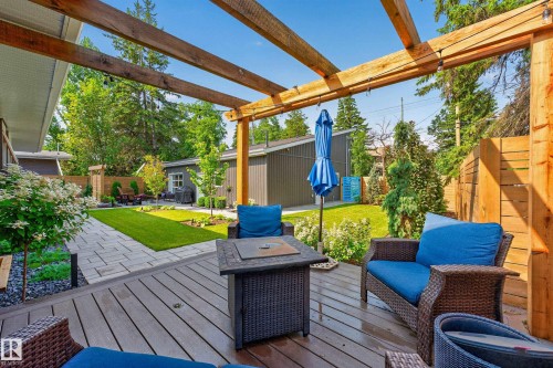 7828 119 Street Nw, Edmonton, AB - Outdoor With Deck Patio Veranda With Exterior