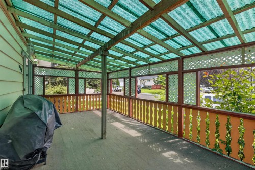 6348 34A Avenue Nw, Edmonton, AB - Outdoor With Deck Patio Veranda With Exterior