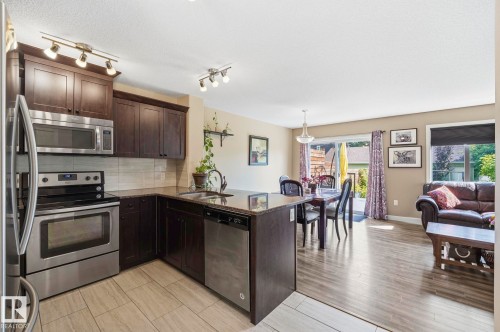 10245 152 Street Nw, Edmonton, AB - Indoor Photo Showing Kitchen With Double Sink
