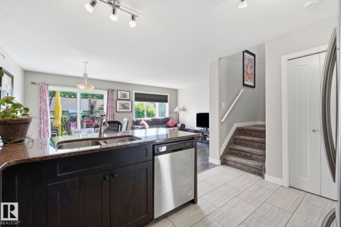 10245 152 Street Nw, Edmonton, AB - Indoor Photo Showing Kitchen With Double Sink