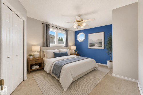 7704 152B Avenue Nw, Edmonton, AB - Indoor Photo Showing Bedroom