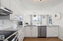 #401 10545 Saskatchewan Dr Nw, Edmonton, AB  - Indoor Photo Showing Kitchen With Double Sink With Upgraded Kitchen 