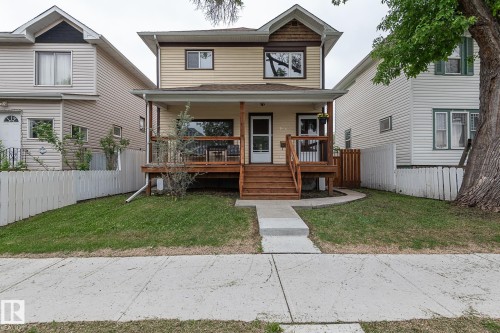 9623 110A Avenue Nw, Edmonton, AB - Outdoor With Deck Patio Veranda