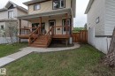9623 110A Avenue Nw, Edmonton, AB  - Outdoor With Deck Patio Veranda 