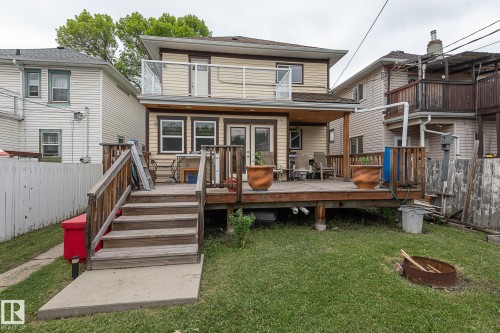 9623 110A Avenue Nw, Edmonton, AB - Outdoor With Deck Patio Veranda With Exterior