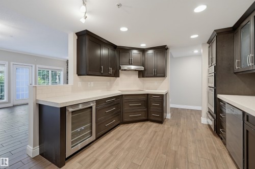 #108 11650 79 Av Nw, Edmonton, AB - Indoor Photo Showing Kitchen