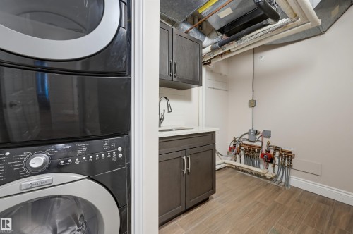 #108 11650 79 Av Nw, Edmonton, AB - Indoor Photo Showing Laundry Room