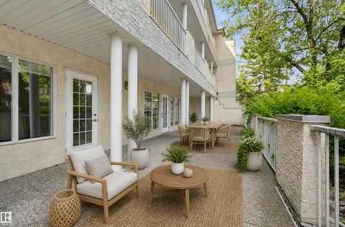 #108 11650 79 Av Nw, Edmonton, AB - Outdoor With Deck Patio Veranda With Exterior